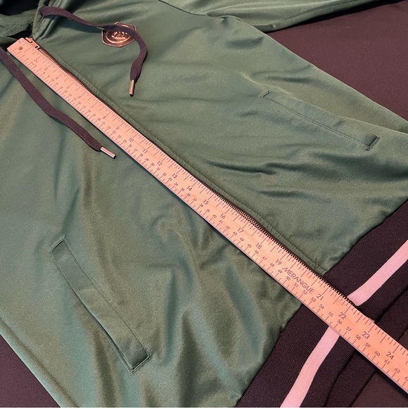 Rocawear Green Zip Up Hoodie Small Streetwear Jacket Unisex Y2K - Picture 7 of 12